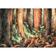 Original Painting - Dragon in the Forest